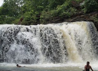 Madosilli waterfall